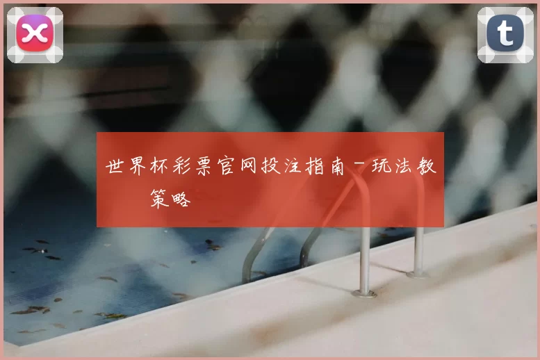世界杯彩票官网投注指南 - 玩法教學與策略