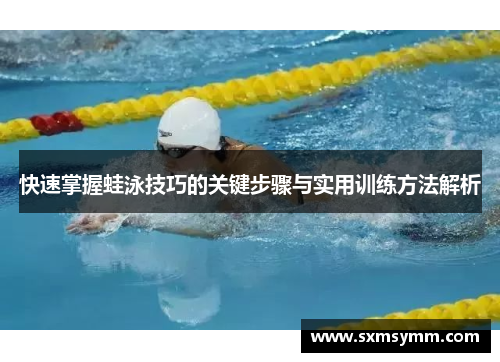 快速掌握蛙泳技巧的关键步骤与实用训练方法解析
