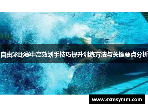自由泳比赛中高效划手技巧提升训练方法与关键要点分析